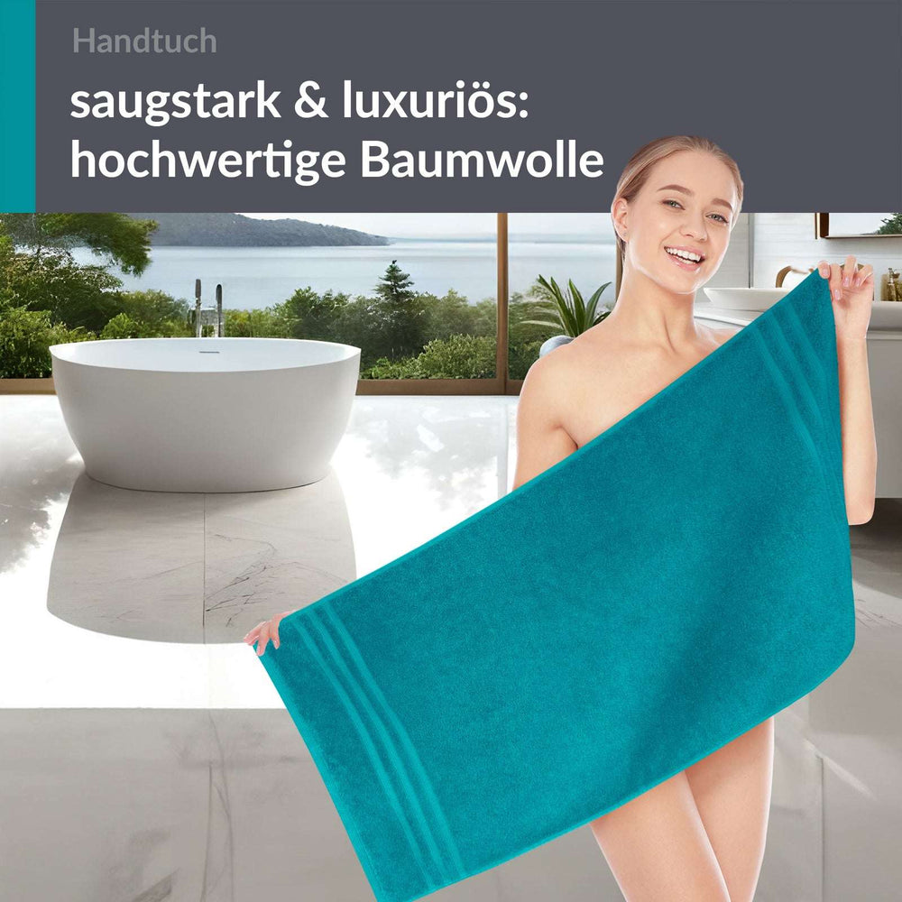 Handtuch 50x100 cm Grün - Nautic