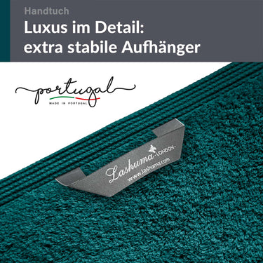 4er Handtücher Set 50x100 cm Baumwolle Grün - Opal