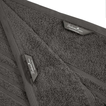 Badetuch groß 100x200 cm Grau - Anthrazit
