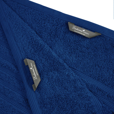 Saunahandtuch extra lang 80x220 cm Blau - Marine