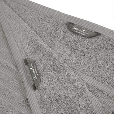 Saunahandtuch extra lang 80x220 cm Grau - Stein