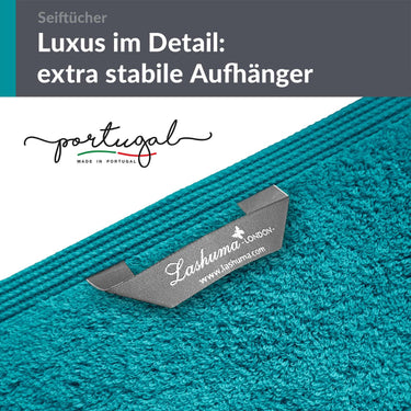 Waschlappen Set 30x30 cm 6 Stück Grün - Nautic