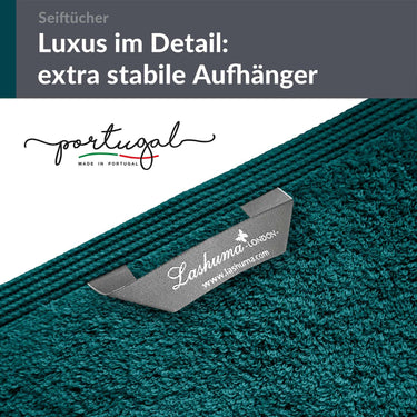Waschlappen 30x30 cm 2er Set Grün - Opal
