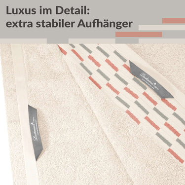 extra großes Badetuch 90x180 cm Natur