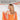 Saunahandtuch groß 100x200 cm, Lugano Saunatuch Orange