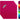 Frottee Küchenhandtücher 50x50 cm 4er Set Pink - Purpur