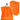 Seiftücher 30x30 cm, 6er Set Waschlappen Orange - Blutorange