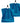 Seiftuch 30x30 cm, 2er Set Waschlappen Blau - Petrol