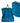Seiftücher 30x30 cm, 6er Set Waschlappen Blau - Petrol