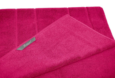 Frottee Badematte 50x80 cm Rot - Rhabarber