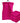 Gästehandtuch 30x50 cm 4er Set  Pink - Purpur