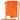 Duschvorleger 50x70 cm Orange - Blutorange