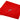 Badematte 50x80 cm Rot - Scharlach