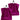 Seiftuch 30x30 cm, 2er Set Waschlappen Violett - Orchidee