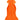 Frottee Handtuch 50x100 cm Orange - Blutorange