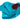 Gästehandtuch 30x50 cm Blau - Aquamarin