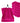 Seiftücher 30x30 cm, 6er Set Waschlappen Pink - Purpur