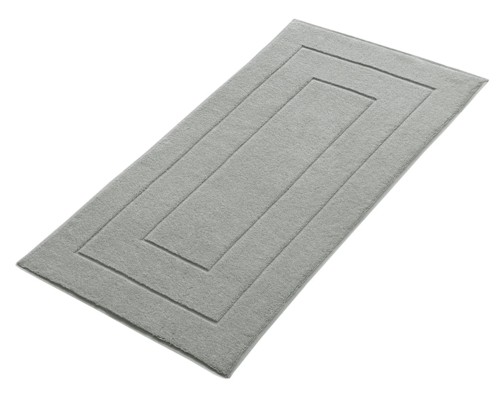 Frottee Badematte 50x80 cm Grau - Stein