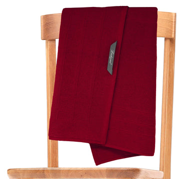Duschvorleger 50x70 cm Rot - Rubin