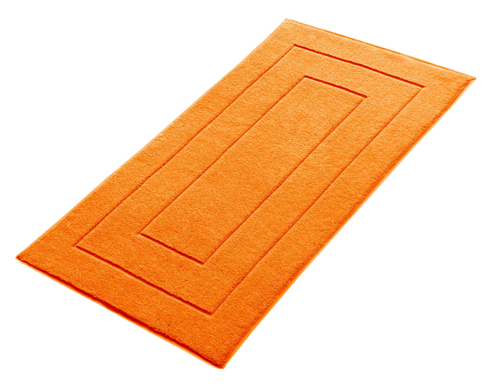 Frottee Badematte 50x80 cm Orange - Clementinen