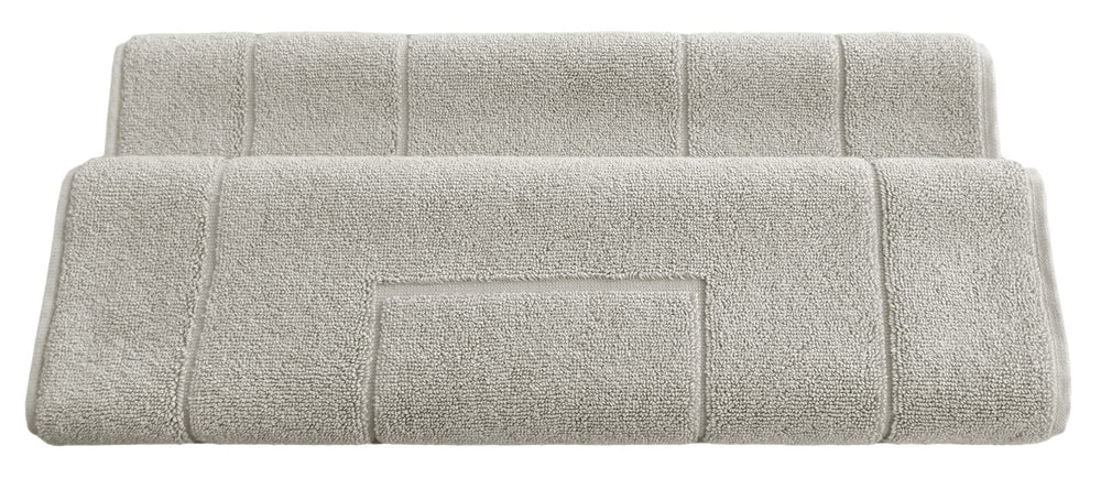 Frottee Badematte 50x80 cm Grau - Kiesel