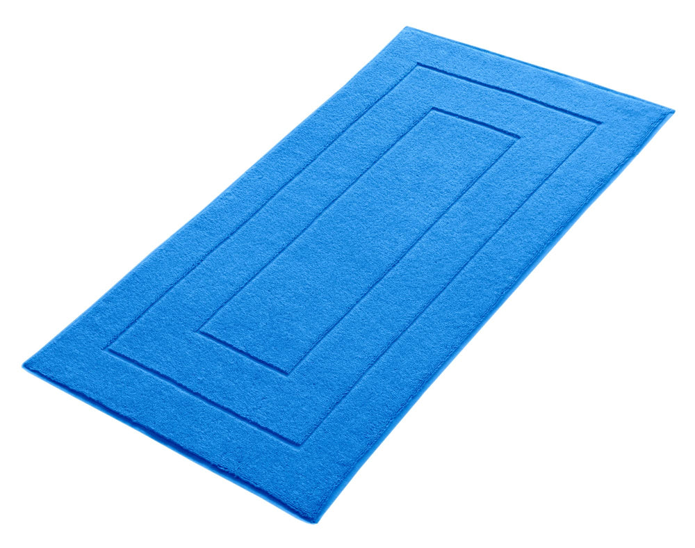 Frottee Duschvorleger 50x90 cm Blau - Capri
