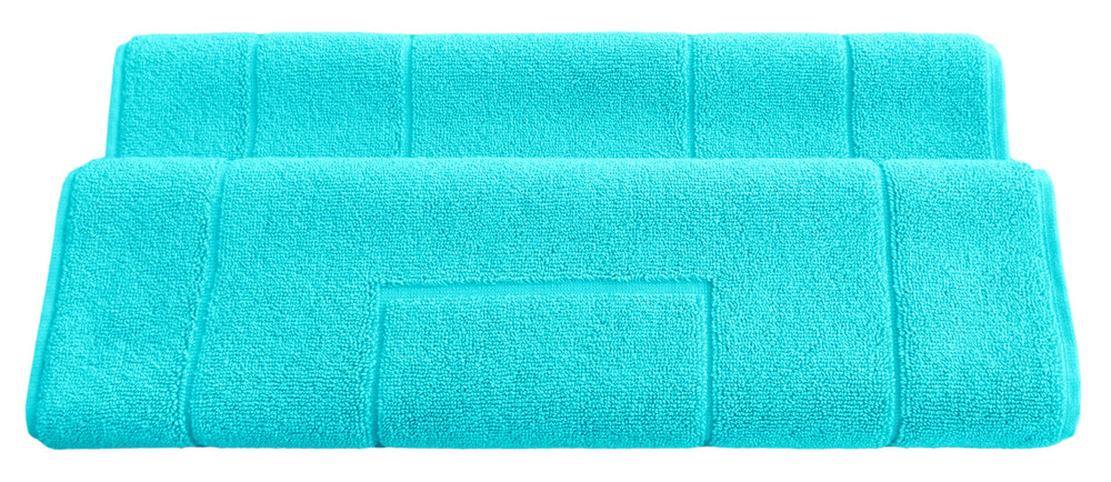 Frottee Badematte 50x80 cm Türkis - Lagunen