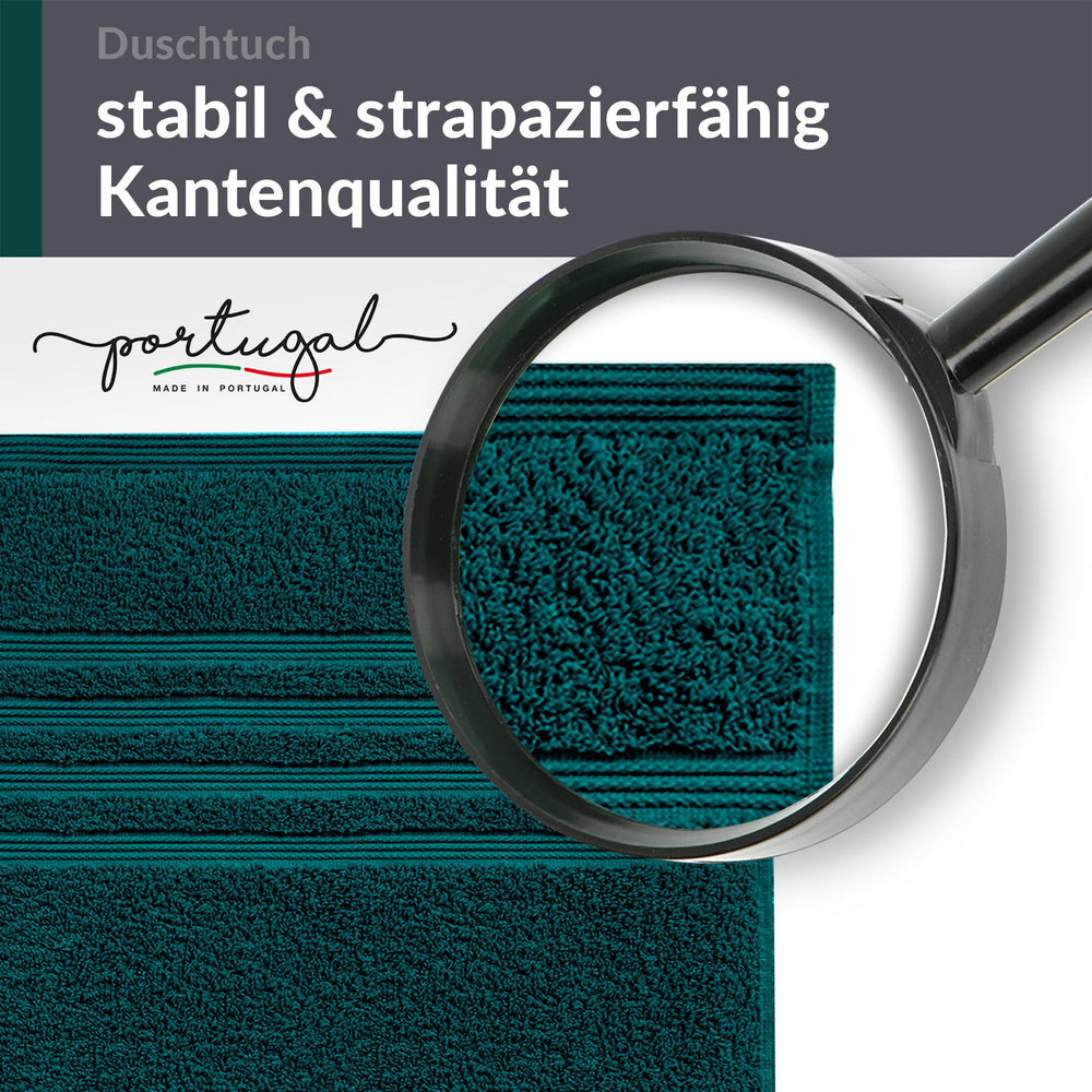 Duschtuch 70x140 cm 2er Set Grün - Opal