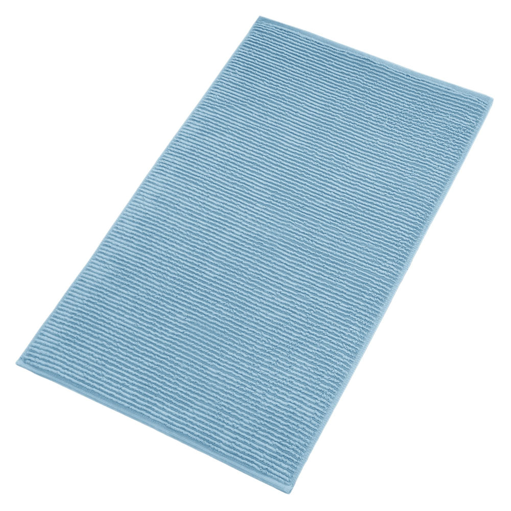 Badematte 50x80 cm Blau - Tauben