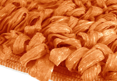 Handemade Schlingenteppich 50x70 cm, Gelb - Honig