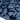 Handemade Schlingenteppich 50x70 cm, Blau - Jeans