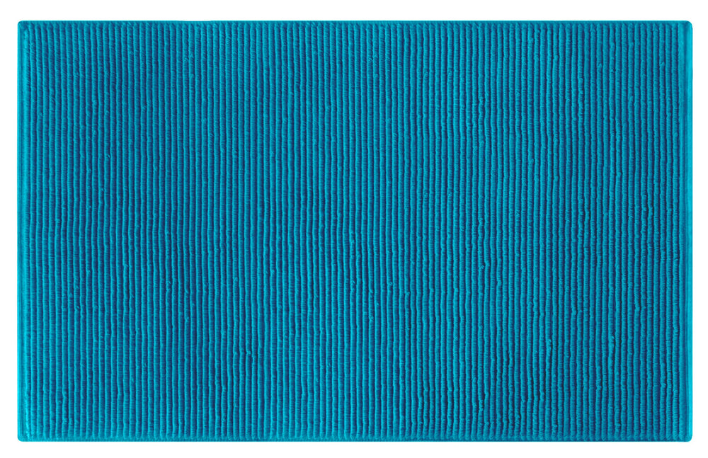 Badematte 50x80 cm Blau - Petrol