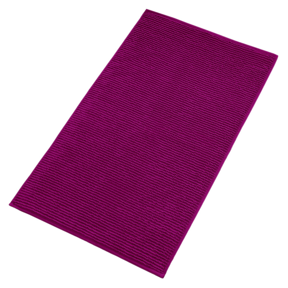 Badematte 50x80 cm Violett - Orchidee