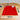 Frottee Küchenhandtücher 50x50 cm 4er Set Rot - Scharlach