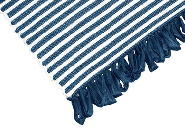 Handmade Läufer 50x70 cm Blau - Kosmos
