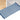 Handmade Läufer 60x120 cm Blau - Jeans