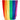 Buntes Strandtuch mit Regenbogen Streifen, Badetuch, Handtuch groß Frottee, 90x180 cm