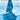 Frottee Küchenhandtuch 50x50 cm, 6er Set Blau - Capri