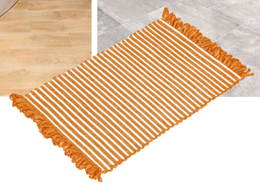 Handmade Läufer 50x70 cm Gelb - Honig