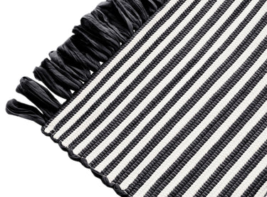 Handmade Läufer 60x120 cm Schwarz