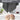 Duschhandtuch 70x140 cm Grau - Anthrazit
