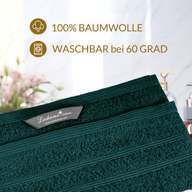 Waschlappen Set zweifarbig 30x30 cm 6 Stück Nautic - Opal