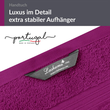 Handtuch Set 50x100 cm 2 Stück Lila - Orchidee