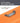 Handtuch Set 50x100 cm 2 Stück Orange - Blutorange