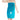 Saunakilt Damen Blau - Aquamarin, Saunatuch mit Klettverschluss XS - M