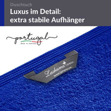 Duschhandtuch 70x140 cm Blau - Azur