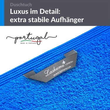 Duschhandtuch 70x140 cm Blau - Karibik