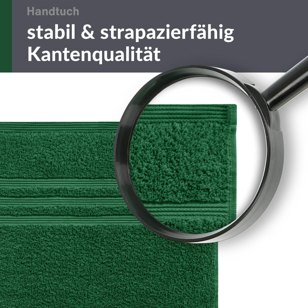 Handtuch 50x100 cm Grün - Tannen