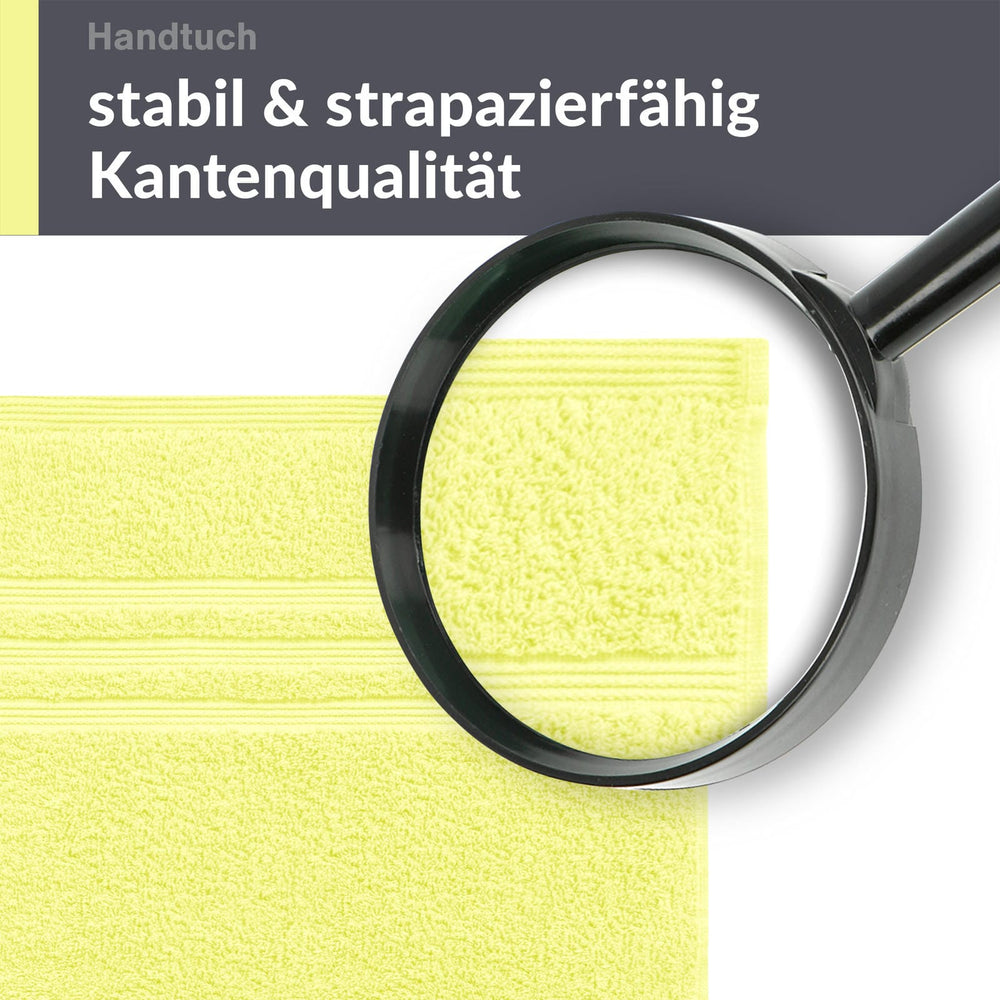 Handtuch 50x100 cm Grün - Anis