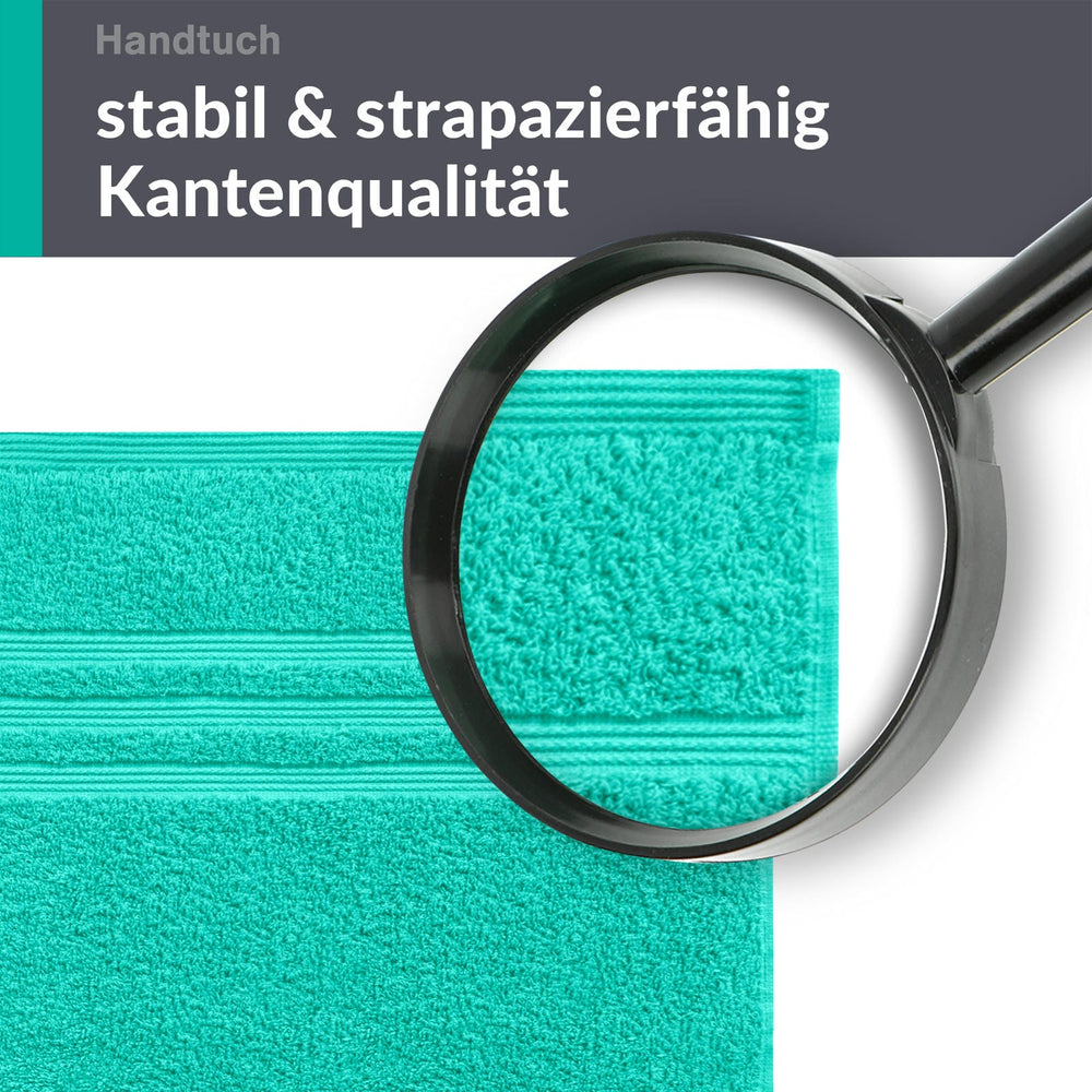 Handtuch 50x100 cm Türkis - Meer